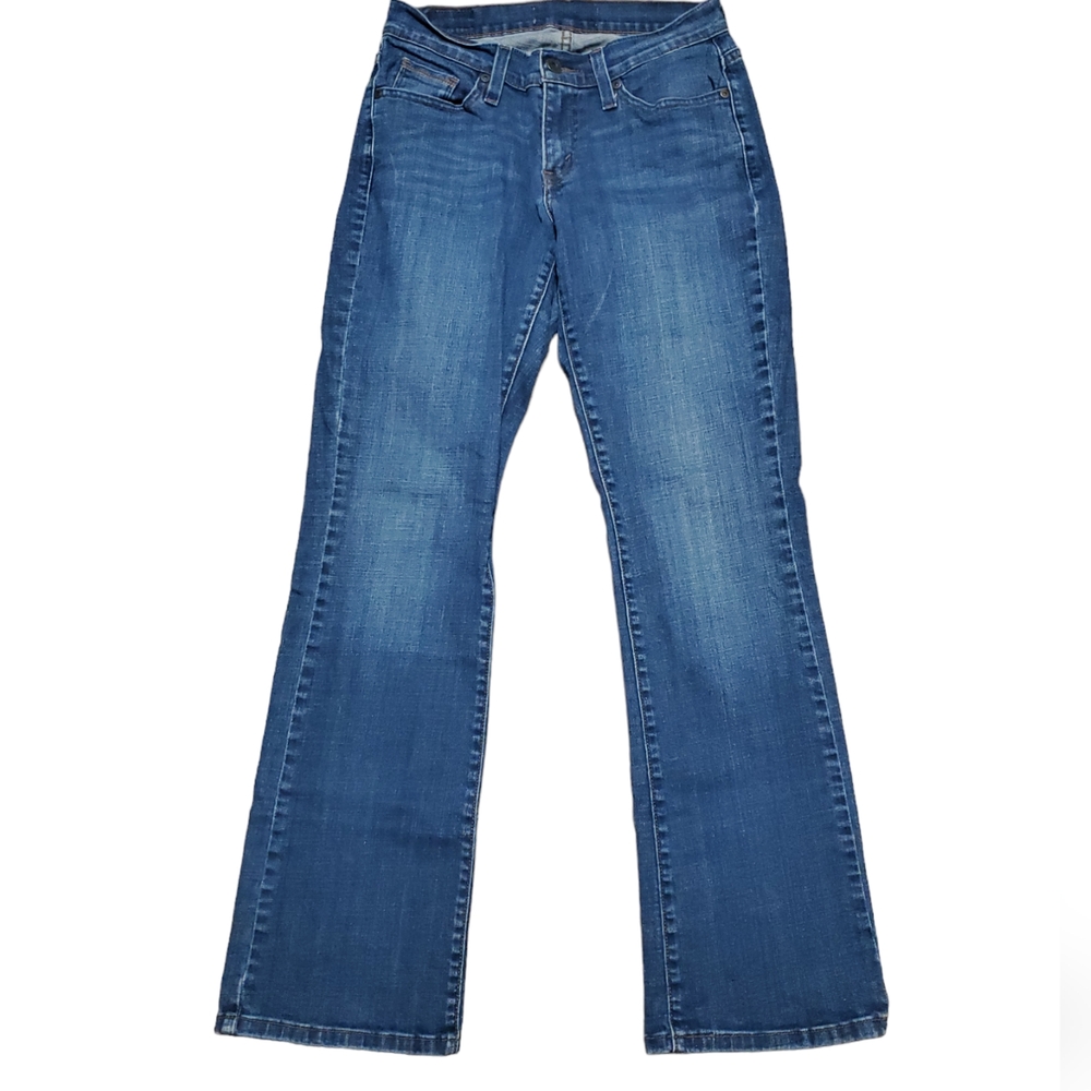 Levi's Womens Dark Denim Lowrise Boot cut Jeans